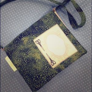 Notebook Messenger Bag, Green Messenger Bag